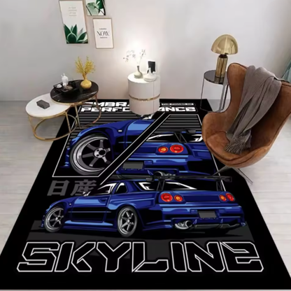 Alfombra de coches antideslizante