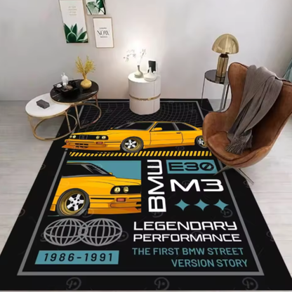 Alfombra de coches antideslizante